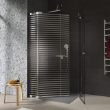 Douchecabine op maat glazen hoekinstap FORRADO 9/209