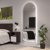 Spiegel met LED Motief Bloem Weide 1 Spiegel met LED Motief Bloem Weide 1