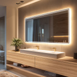 Badkamerspiegel met LED-verlichting - Mojacar