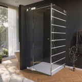 Glas douchecabine deur zijdelings met decor FORRADO 3/210