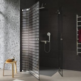 Glasdouchecabine met decor hoekinstap FORRADO 7/209