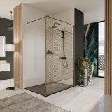 Glazen scheidingswand douche met kleurendruk FRAME SQUARES 3 Glazen scheidingswand douche met kleurendruk FRAME SQUARES 3
