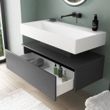 Wastafelonderkast met lade - Baltrum 01C