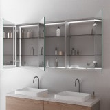 Aluminium spiegelkast met verlichting - Lech Aluminium spiegelkast met verlichting - Lech