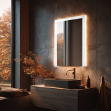 Spiegel met verlichting Smart Home KNX/Dali - Santa Cruz SH