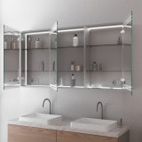 Aluminium spiegelkast met verlichting - Unstrut Aluminium spiegelkast met verlichting - Unstrut