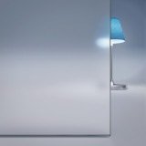 10 mm gehard veiligheidsglas Satijn matglas look