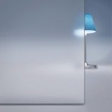 6 mm gehard veiligheidsglas Satijn matglas look