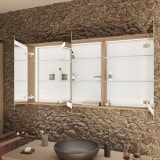 Badkamer spiegelkast op maat - AMSTERDAM