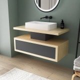 Badmeubel op maat - Borkum 02B