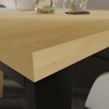 Tafelblad op maat gemaakt esdoornhout decor 38 mm Tafelblad op maat gemaakt esdoornhout decor 38 mm