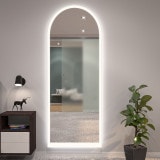 LED badkamerspiegel met ronde boog F642L4B