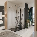 Glazen scheidingswand douche met kleurendruk FRAME KORNFELD Glazen scheidingswand douche met kleurendruk FRAME KORNFELD