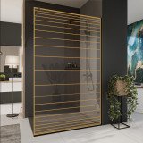 Glazen scheidingswand douche met kleurendruk FRAME SQUARES 4 Glazen scheidingswand douche met kleurendruk FRAME SQUARES 4
