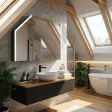 Spiegelkast voor schuine plafonds - Winglet