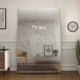 Staande spiegel met TV Staande spiegel met TV