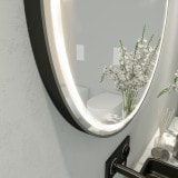 Ronde Smart Home spiegel met lijst KNX/Dali - PLUTO 2SH Ronde Smart Home spiegel met lijst KNX/Dali - PLUTO 2SH