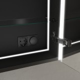 Op maat gemaakte aluminium spiegelkast - Elbe 2 Op maat gemaakte aluminium spiegelkast - Elbe 2