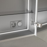 Op maat gemaakte aluminium spiegelkast - Elbe 2 Op maat gemaakte aluminium spiegelkast - Elbe 2