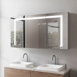 LED-spiegelkast in aluminium - Aller LED-spiegelkast in aluminium - Aller