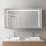 Aluminium spiegelkast met verlichting - Ems Aluminium spiegelkast met verlichting - Ems