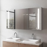 Aluminium spiegelkast met verlichting - Lech Aluminium spiegelkast met verlichting - Lech