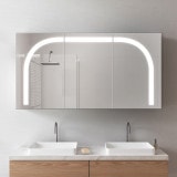 Aluminium spiegelkast met verlichting - Unstrut Aluminium spiegelkast met verlichting - Unstrut