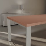 Roze/roze tafelblad op maat van 38 mm, bureau/eettafelblad Roze/roze tafelblad op maat van 38 mm, bureau/eettafelblad