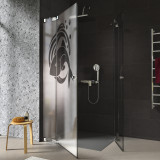 Douchecabine van glas met visdecoratie 1/209