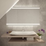 LED badkamerspiegel voor dak shin - Salta