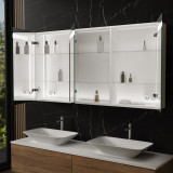 LED-spiegelkast voor de badkamer - Oker LED-spiegelkast voor de badkamer - Oker