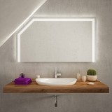 LED badkamerspiegel voor schuin dak - Gualaca