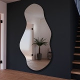 Wandspiegel met organische vorm Waterval 1