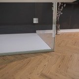 Design douchecabine glas, deur zijdelings AREA 8/210