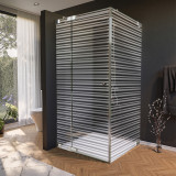 Glas douchecabine deur zijdelings met decor FORRADO 7/210