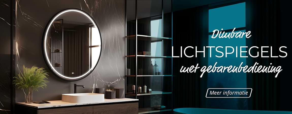 Lichtspiegel dimbaar met gebarenregeling